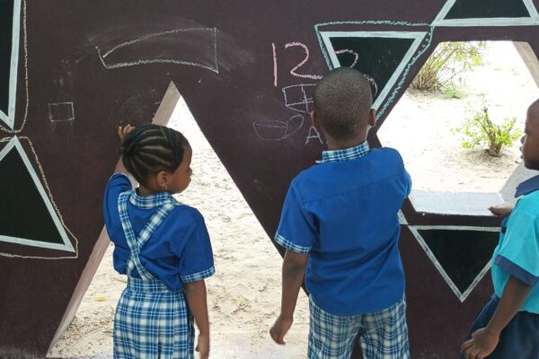 Project Play chalkboard